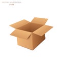 Cardboard box Royalty Free Stock Photo
