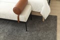 Close up of carpet by the bed Royalty Free Stock Photo