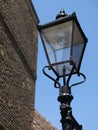 Close-up of Cast Iron Victorian Street Lamp