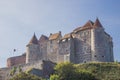 Close up of the castle of Dieppe