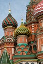 St-Basil church in Moscow in Russia Royalty Free Stock Photo