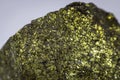 Close up on a Chalcopyrite mineral stone