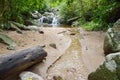 Chan ta then waterfall in Bang Phra, Sriracha, Chonburi, Thailand.