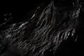 Close up of Charcoal on black background Royalty Free Stock Photo