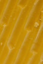 Close up of cheese block, grated Royalty Free Stock Photo