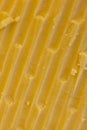 Close up of cheese block, grated Royalty Free Stock Photo