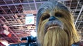 Close up of Chewbacca statue