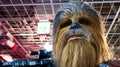 Close up of Chewbacca statue