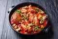 Close-up of Chicken Cacciatore in a dish Royalty Free Stock Photo