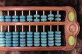 Chinese ancient abacus Royalty Free Stock Photo