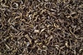 Close up Chinese green leaf tea. Royalty Free Stock Photo