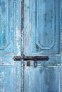 Close up chinese wooden door Royalty Free Stock Photo