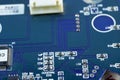 CLOSE UP ELECTRONIC BOARD Royalty Free Stock Photo