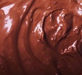 Close up of chocolate spread