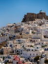 A close up of chora of Astypalaia island at daytime Royalty Free Stock Photo