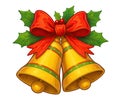 Close Up Of A Christmas Bells Royalty Free Stock Photo