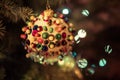 close up of christmas decoration Royalty Free Stock Photo