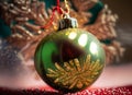 Close up Christmast ball Royalty Free Stock Photo