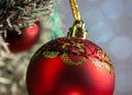 Close up Christmast ball Royalty Free Stock Photo