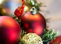 Close up Christmast ball Royalty Free Stock Photo