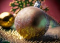 Close up Christmast ball Royalty Free Stock Photo