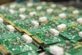 Close-up of circuit board Royalty Free Stock Photo