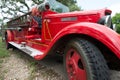 Close up of a classic Fire Truck