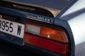 Close-up of the classic Japanese sports car Datsun 280ZX