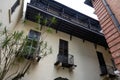 Close-up of classical architecture of Tai Kwun, a historic building in Hong Kong Royalty Free Stock Photo