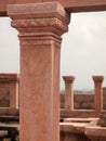 Close up classical pillar