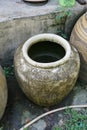 Clay jar in country Thailand Royalty Free Stock Photo