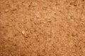 close-up of clean, untouched cork board texture Royalty Free Stock Photo