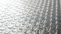 Close-up of Clear Bubble Wrap Texture, Packaging Material Background ai generated Royalty Free Stock Photo