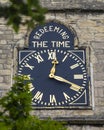 Clock at St. Johns Church in Knaresborough, Yorkshire Royalty Free Stock Photo