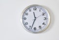 Clock on a white background