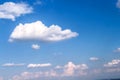 Clouds blue sky fresh air natural background Royalty Free Stock Photo