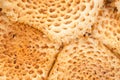 Close-up of cluster of Scaly Pholiota mushrooms Royalty Free Stock Photo