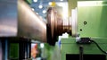 CNC machine lathe processing Royalty Free Stock Photo