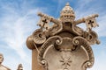 Basilica of Saint Peter - Coat of arms of the Vatican city