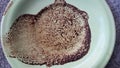 Close-Up of Coffee Grounds on a Plate â High-Resolution Macro Photo Showing Texture and Abstract Pattern Royalty Free Stock Photo