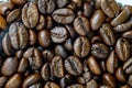 Close up Coffee seed for background and pattern Royalty Free Stock Photo