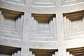 Coffered Rotunda of the Pantheon, Rome Royalty Free Stock Photo