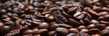 Close up of cofffee beans . Created by generative AI Royalty Free Stock Photo