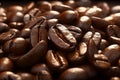 Close up of cofffee beans . Created by generative AI Royalty Free Stock Photo