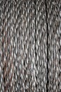 Close Up of Coiled Rope Royalty Free Stock Photo