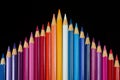 Close up Color Pencils Royalty Free Stock Photo