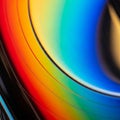 A close-up of a colorful, abstract Royalty Free Stock Photo