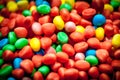 Close up of a pile of colorful candies Royalty Free Stock Photo