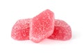 Close-up of colorful chewy candy Royalty Free Stock Photo