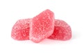 Close-up of colorful chewy candy Royalty Free Stock Photo